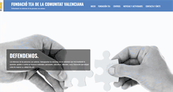 Desktop Screenshot of fundaciotea.org